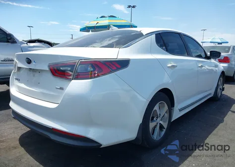 2015 Kia Optima Hybrid z USA, uszkodzony, nr VIN KNAGM4AD3F5080687